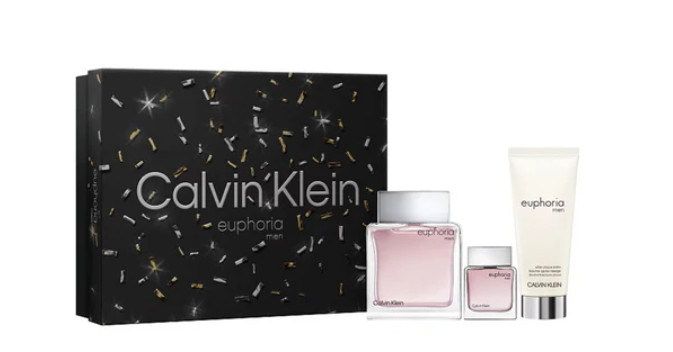 Calvin Klein Men's 3-Pc Euphoria Eau De Toilette Valentine's Day Gift Set