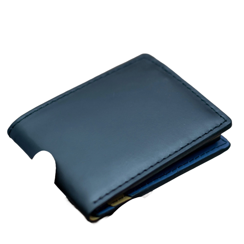 Black Genuine Leather Men Wallet