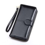 Black Leather Women's Wallet