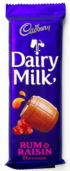 Cadbury Dairy Milk Rum & Raisin Flavour 80g